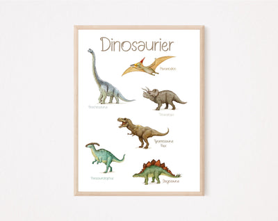 Dinosaurier Kinderzimmer Bild